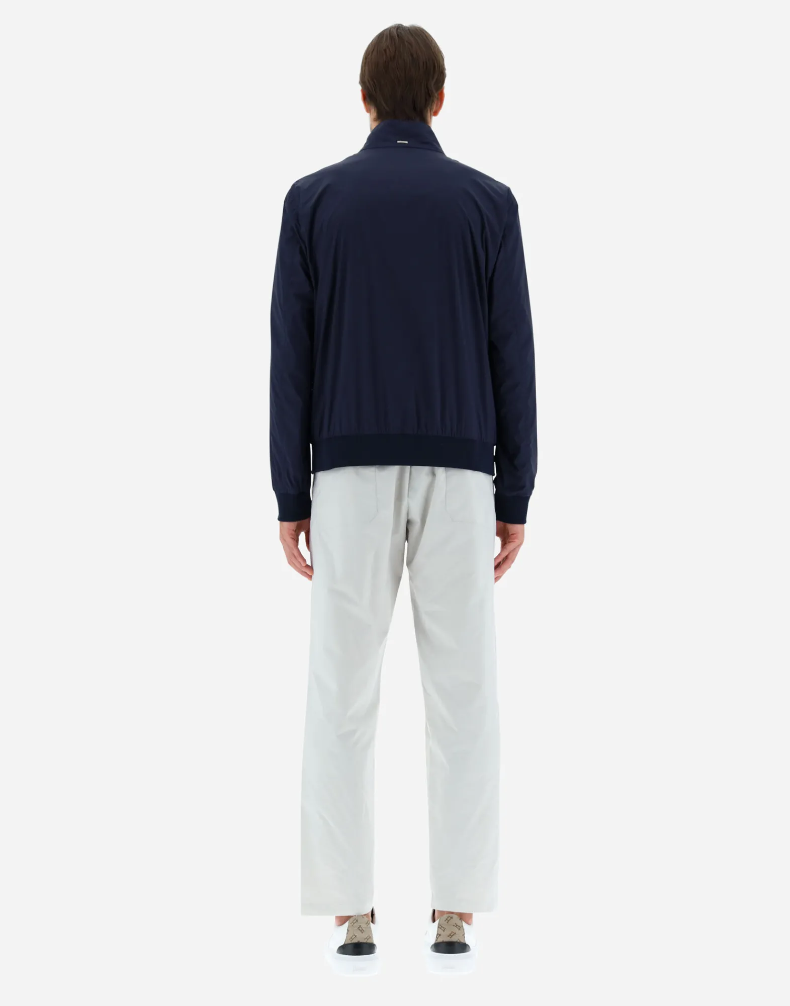 Herno Bomber-Bomberjacket Aus Light Nylon Stretch
