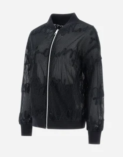 Herno Bomber-Bomberjacket Aus Needlework