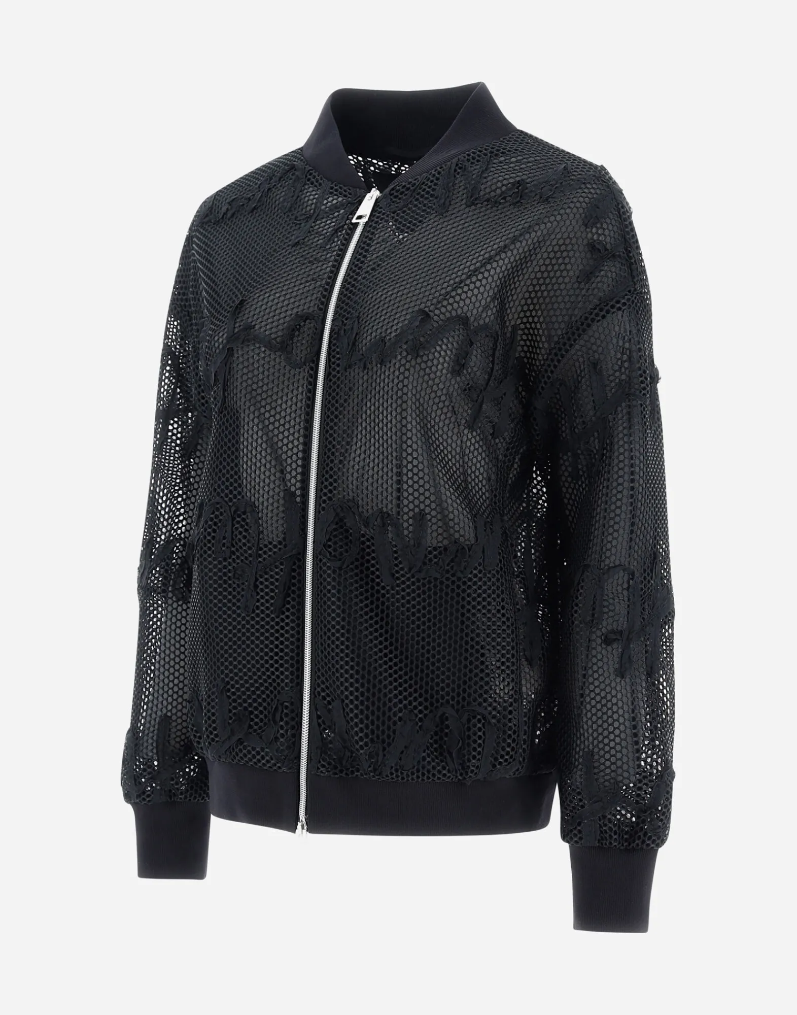 Herno Bomber-Bomberjacket Aus Needlework