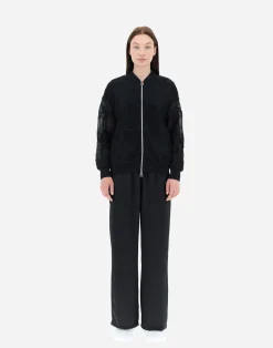 Herno Bomber-Bomberjacket Aus Needlework