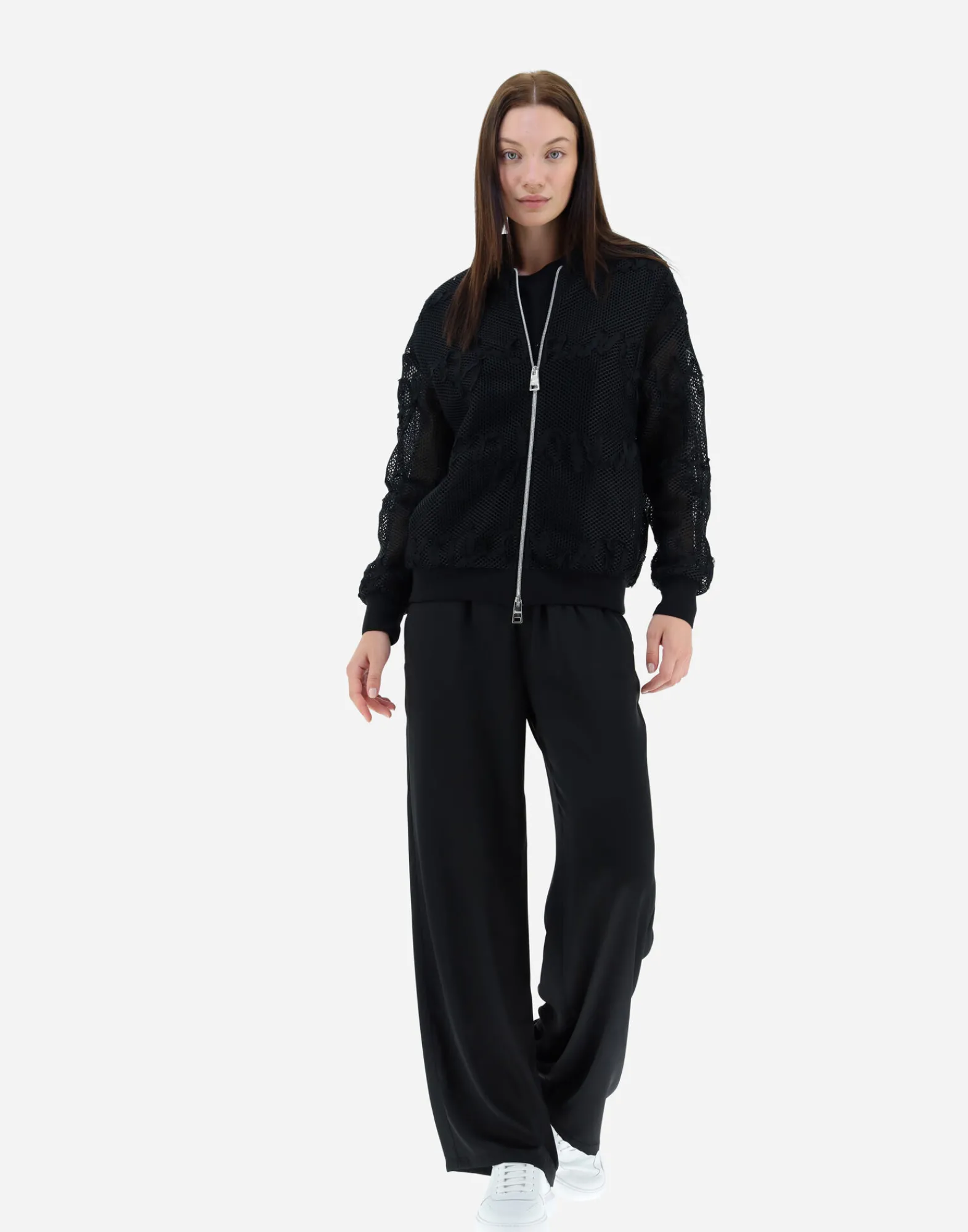 Herno Bomber-Bomberjacket Aus Needlework