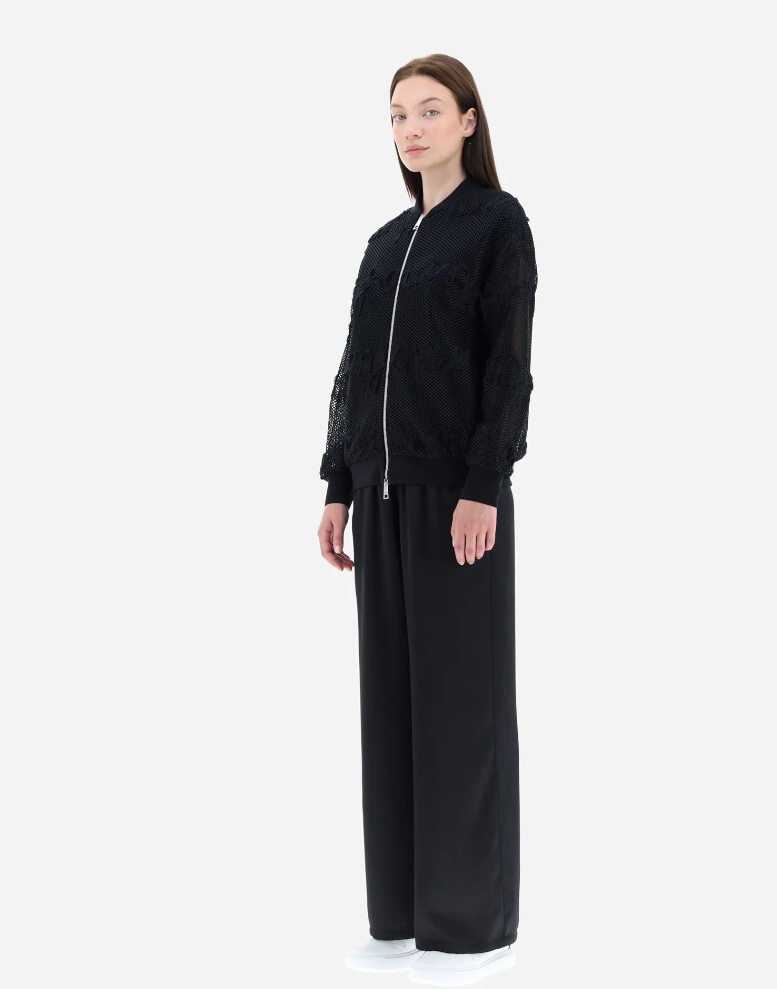 Herno Bomber-Bomberjacket Aus Needlework