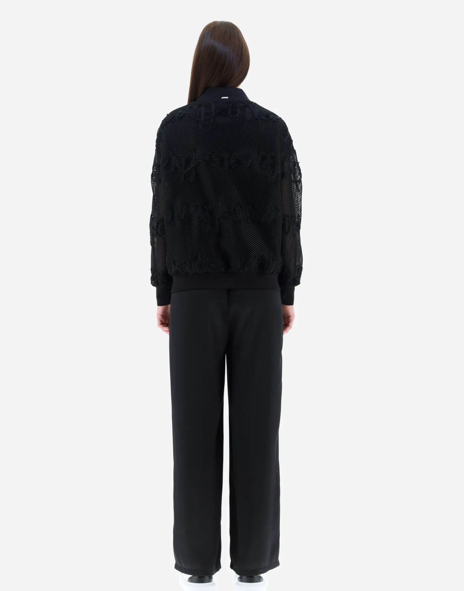 Herno Bomber-Bomberjacket Aus Needlework