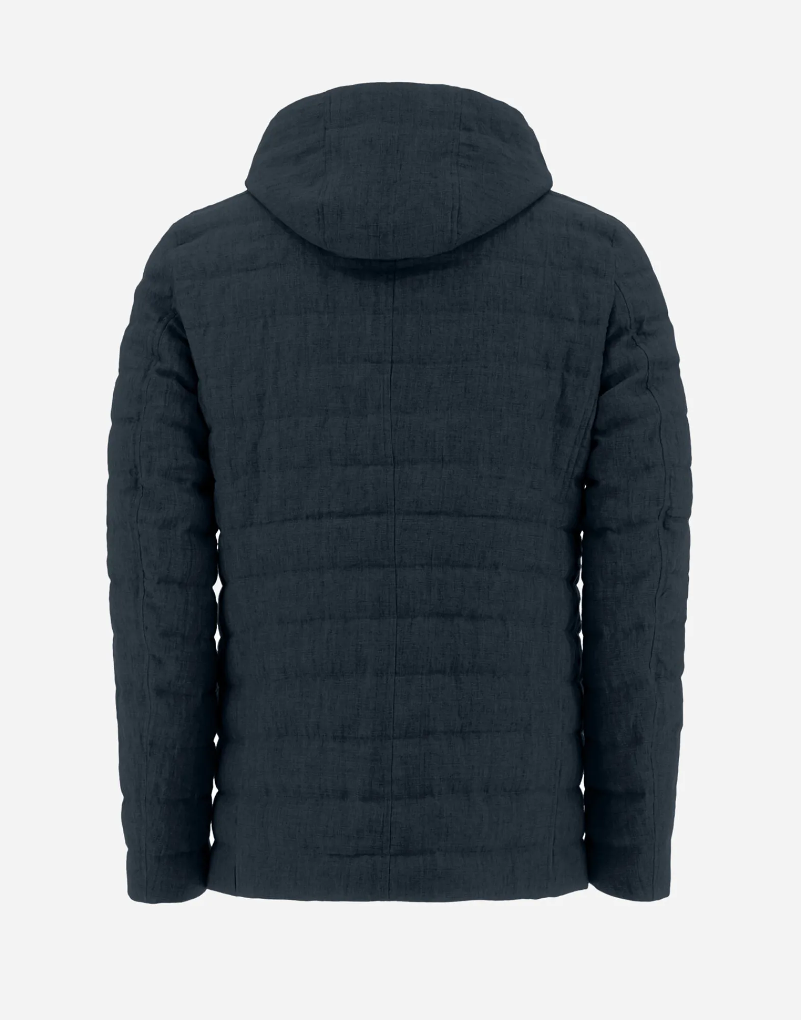 Herno Kurze Daunenjacken-Bomberjacket Aus New Lino