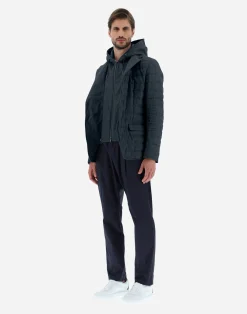 Herno Kurze Daunenjacken-Bomberjacket Aus New Lino