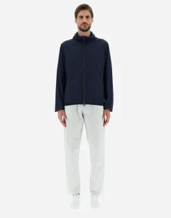 Herno Bomber-Bomberjacket Aus Ultralight Crease