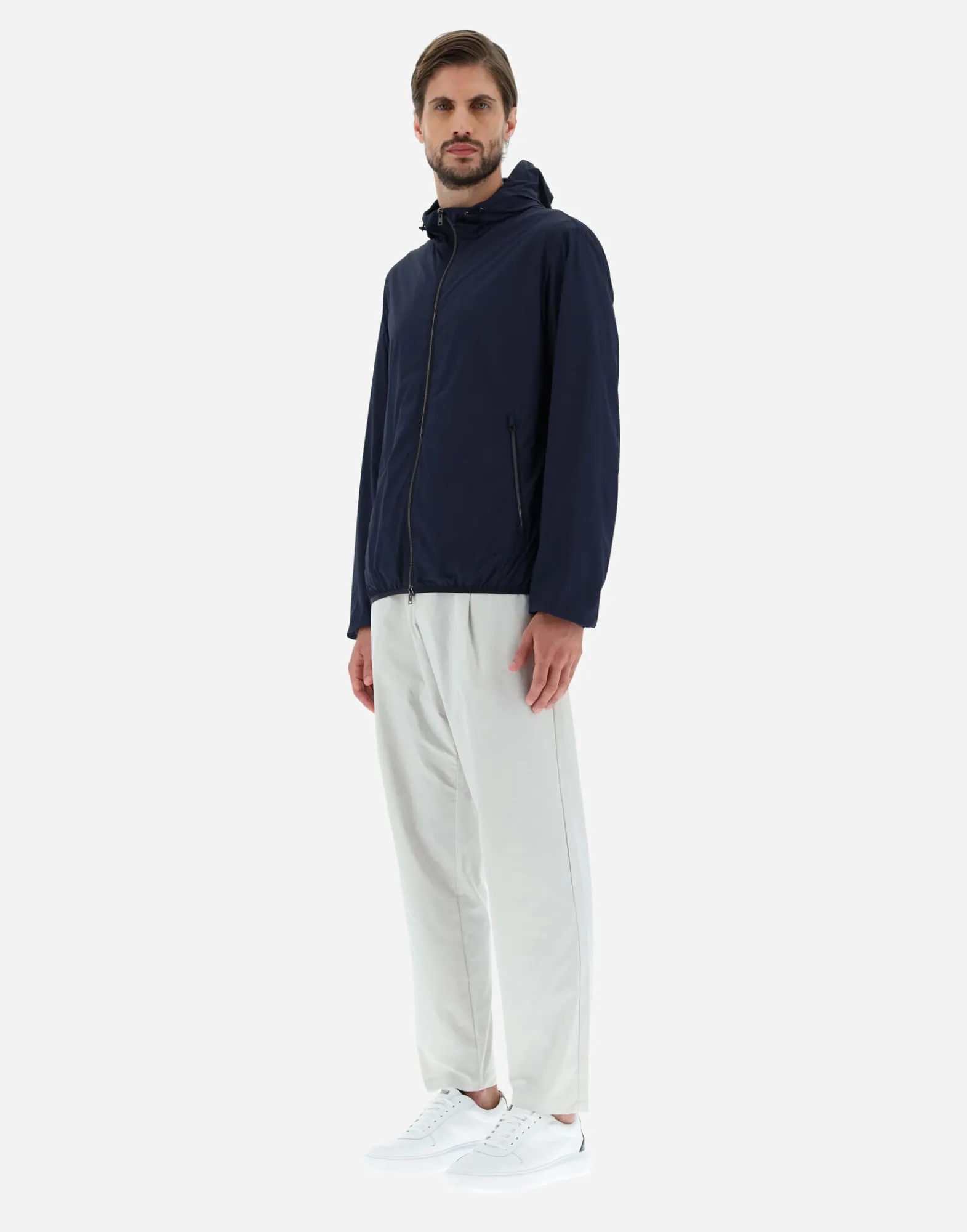 Herno Bomber-Bomberjacket Aus Ultralight Crease