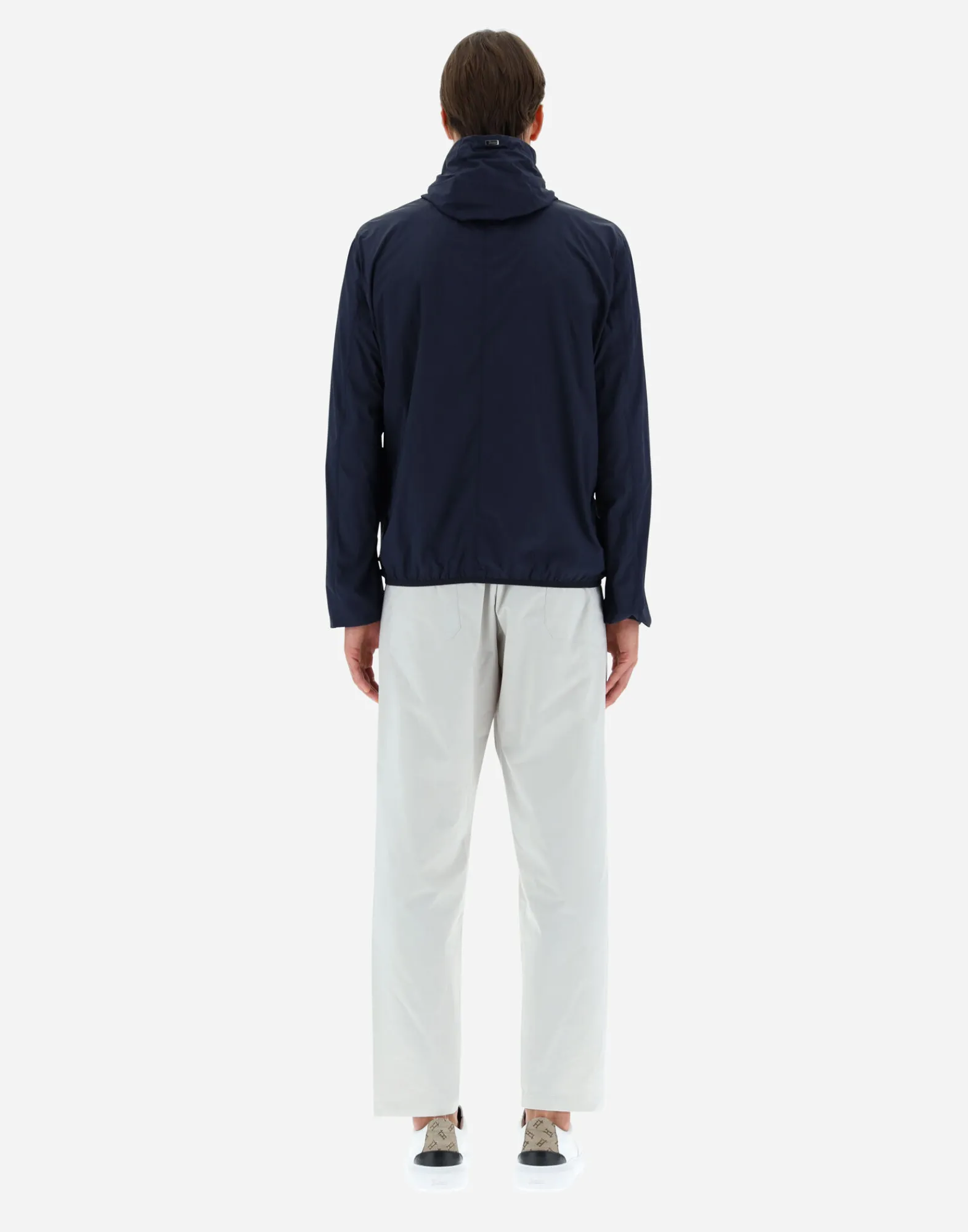 Herno Bomber-Bomberjacket Aus Ultralight Crease