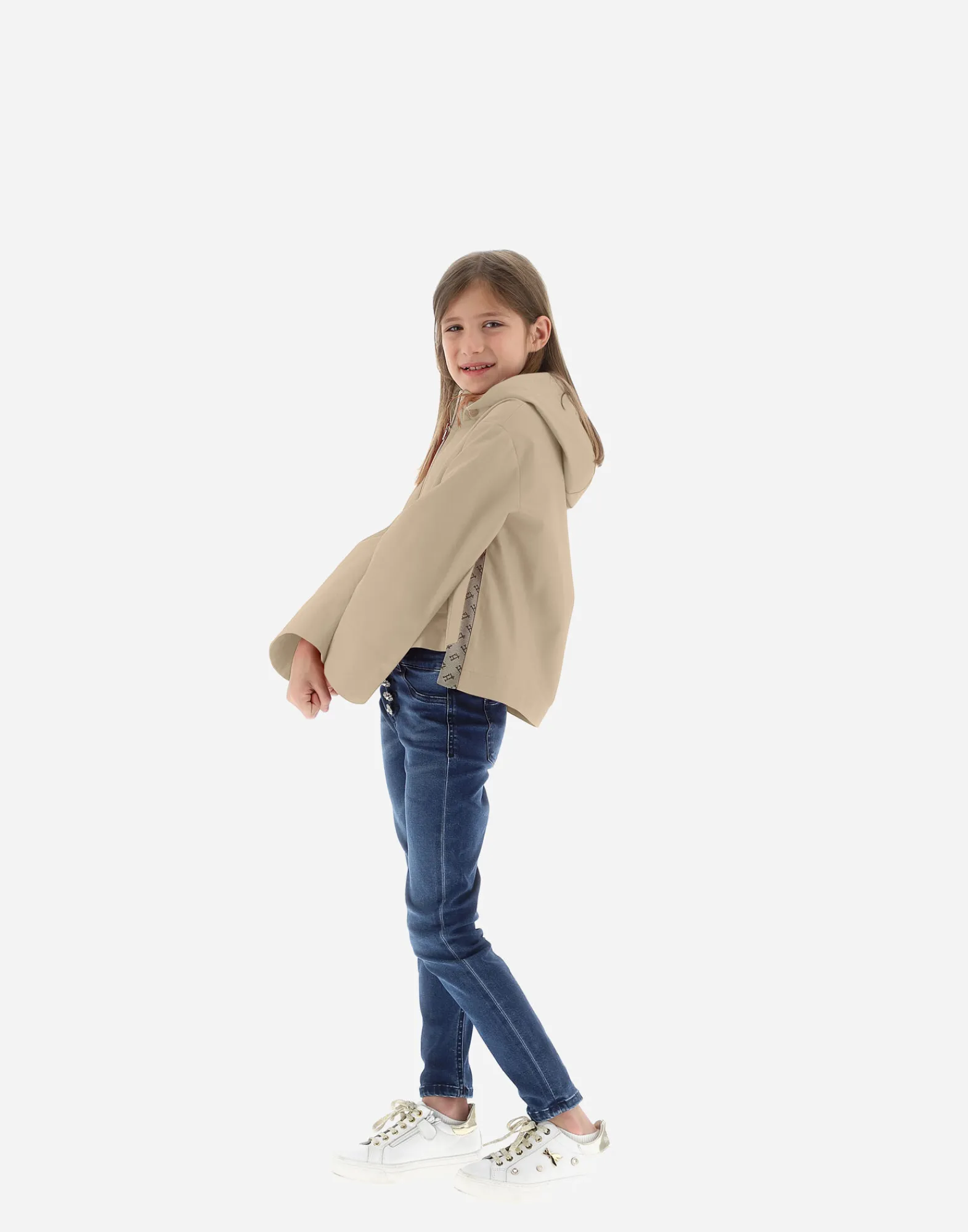 Herno Kleidung-Cape Aus Delon Mit Monogram-Details
