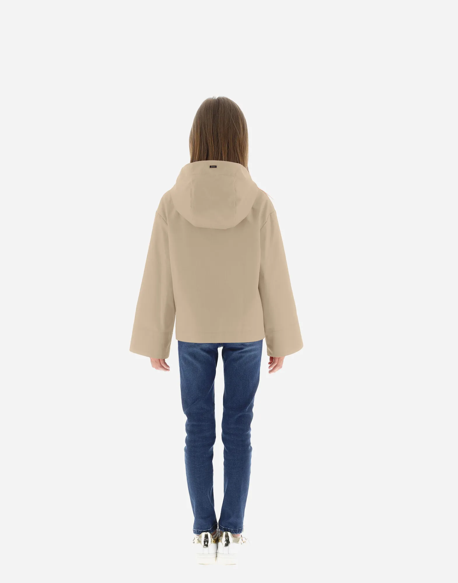 Herno Kleidung-Cape Aus Delon Mit Monogram-Details
