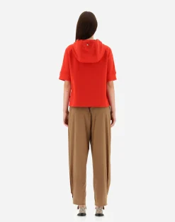 Herno Capes-Cape Aus Double Sweater & Monogram