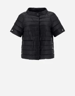 Herno Capes-Cape Aus Nylon Ultralight & Monogram