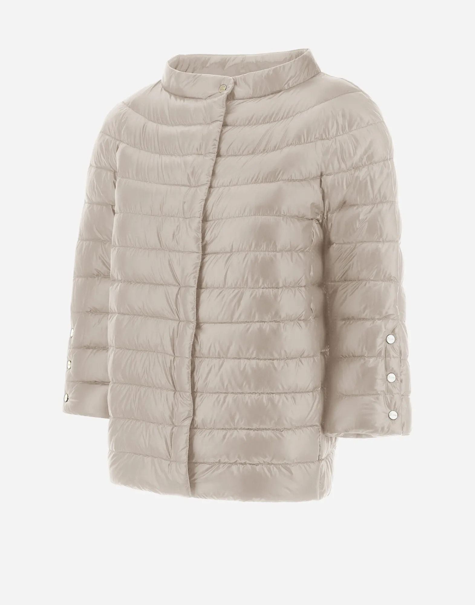 Herno Kurze Daunenjacken-Cape Aus Nylon Ultralight & Monogram
