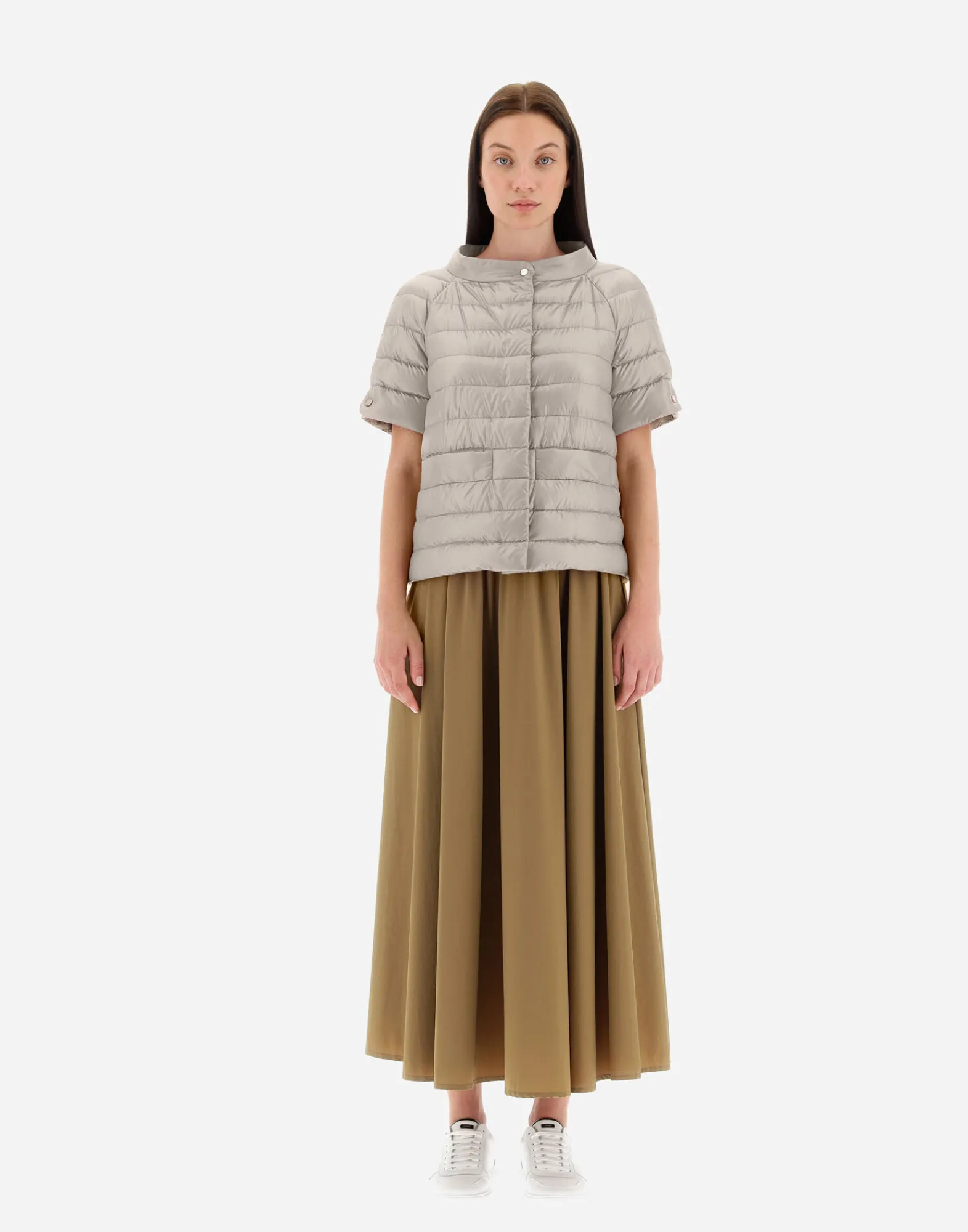 Herno Capes-Cape Aus Nylon Ultralight & Monogram