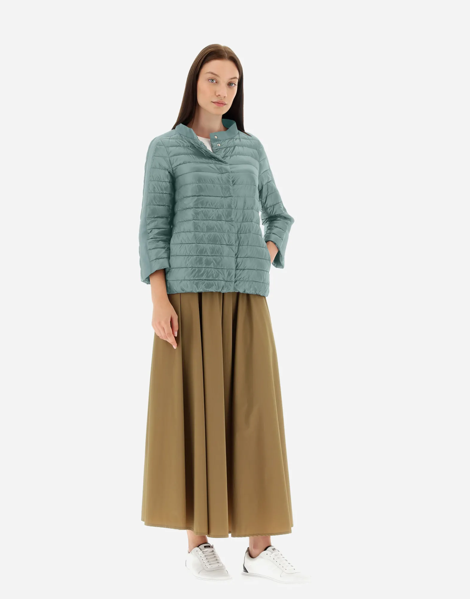 Herno Capes-Cape Aus Nylon Ultralight & New Techno Shantung