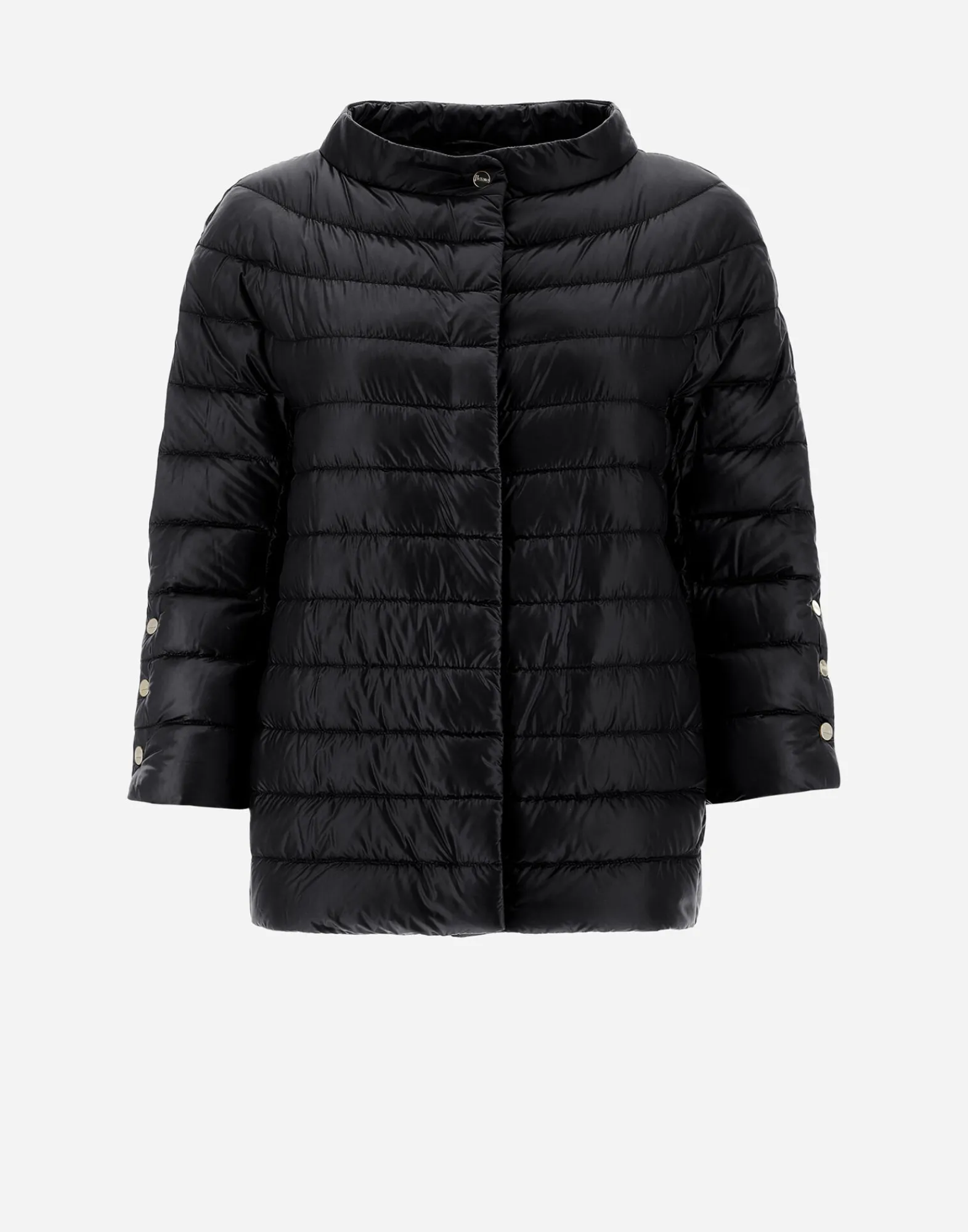 Herno Kurze Daunenjacken-Cape Aus Nylon Ultralight & Monogram