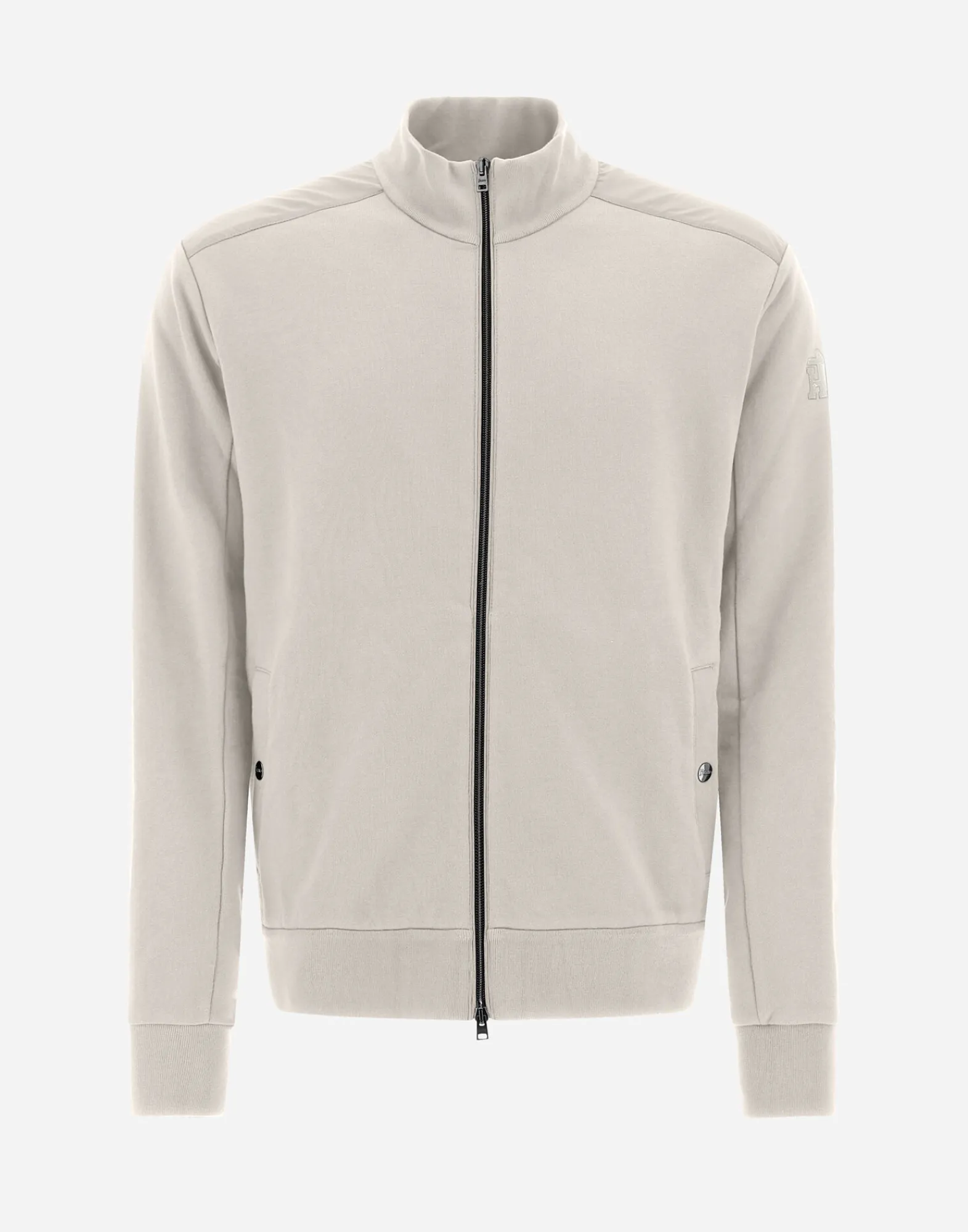 Herno Sweatshirts & Strickjacken-Cardigan Aus Cotton Sweater