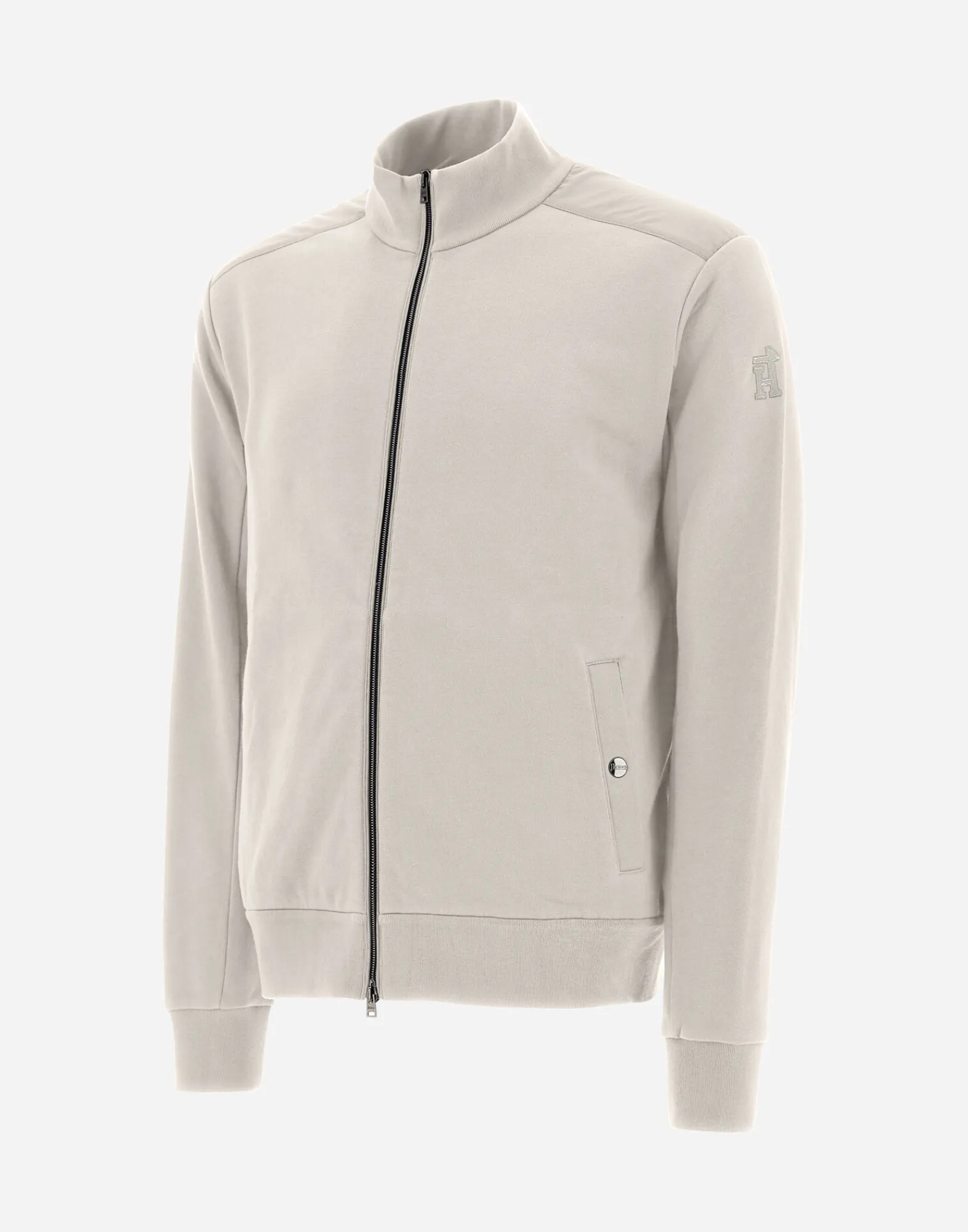 Herno Sweatshirts & Strickjacken-Cardigan Aus Cotton Sweater