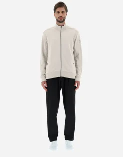 Herno Sweatshirts & Strickjacken-Cardigan Aus Cotton Sweater