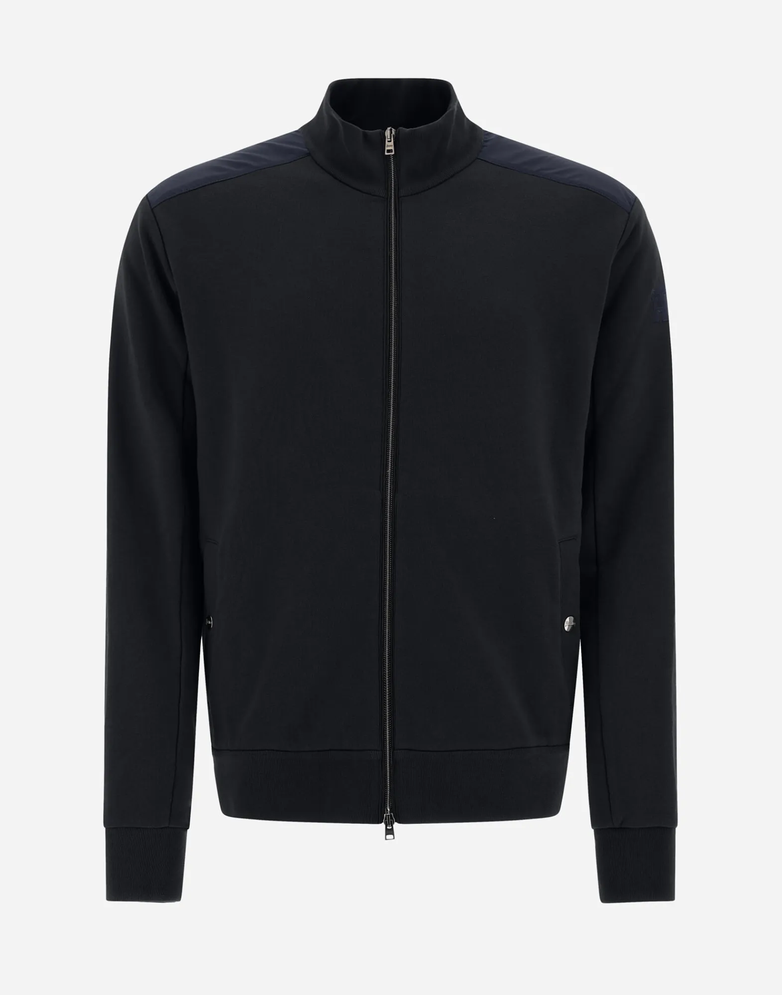Herno Sweatshirts & Strickjacken-Cardigan Aus Cotton Sweater