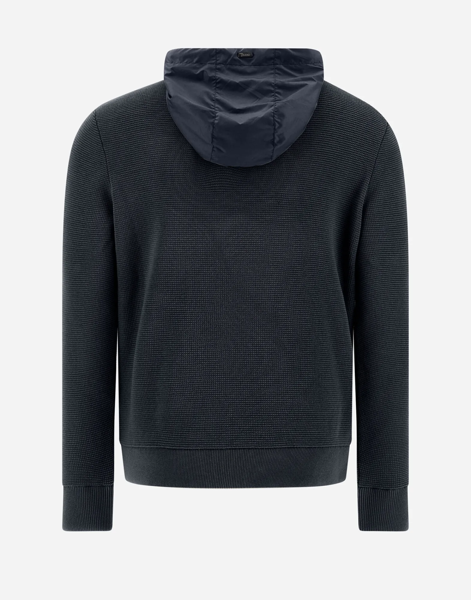 Herno Bomber-Cardigan Aus Waffle Knit & Nylon
