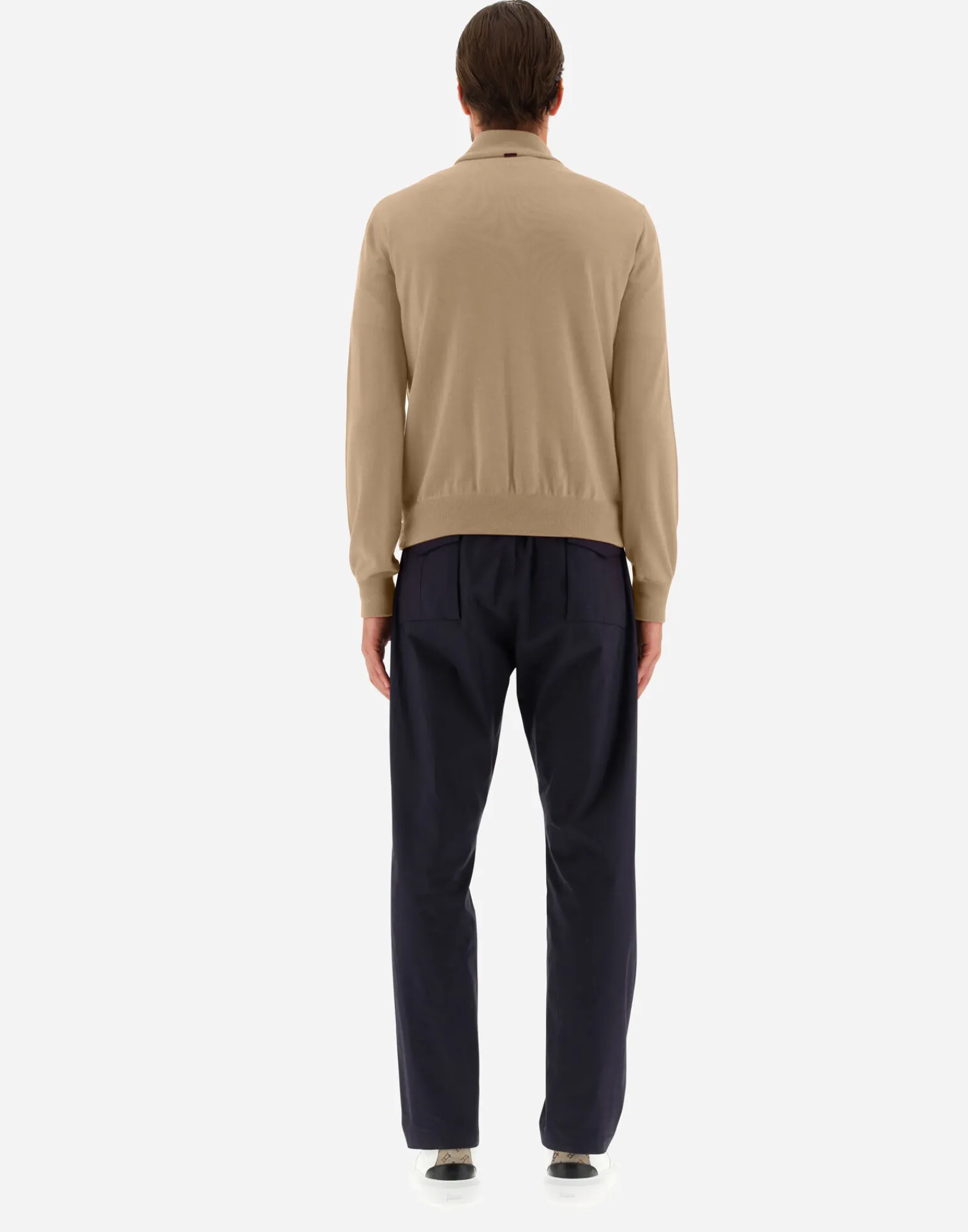 Herno Sweatshirts & Strickjacken-Cardigan In Seide, Wolle & Nuage