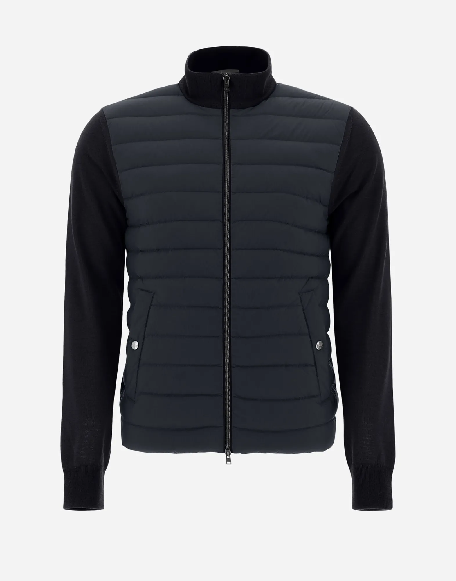 Herno Sweatshirts & Strickjacken-Cardigan In Seide, Wolle & Nuage