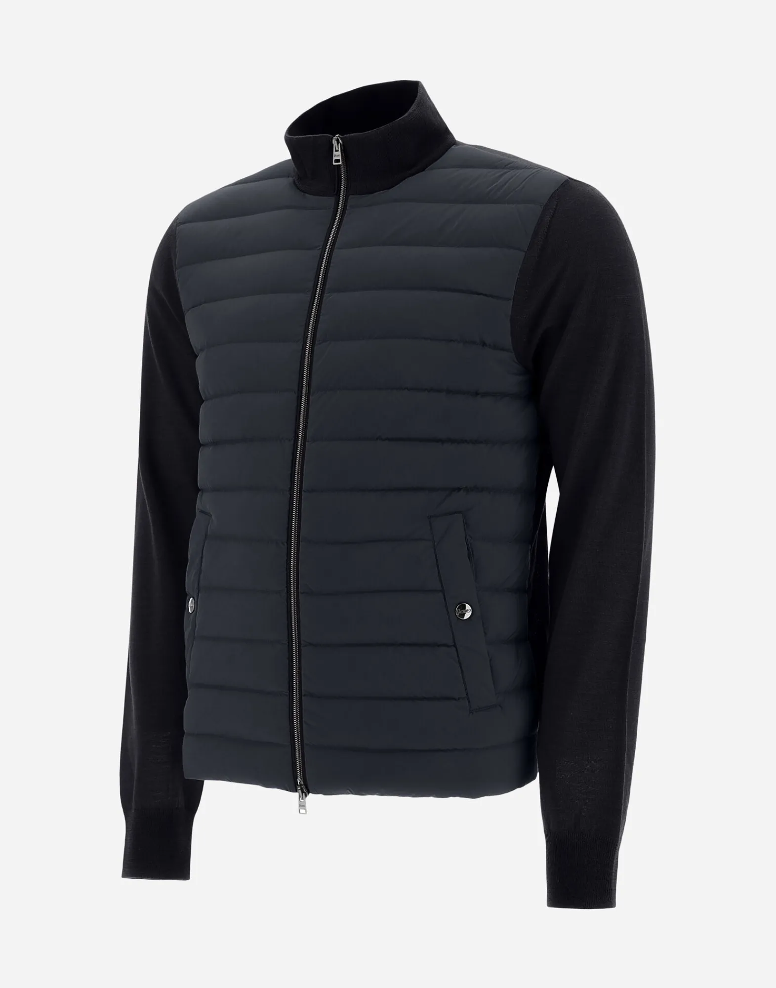 Herno Sweatshirts & Strickjacken-Cardigan In Seide, Wolle & Nuage