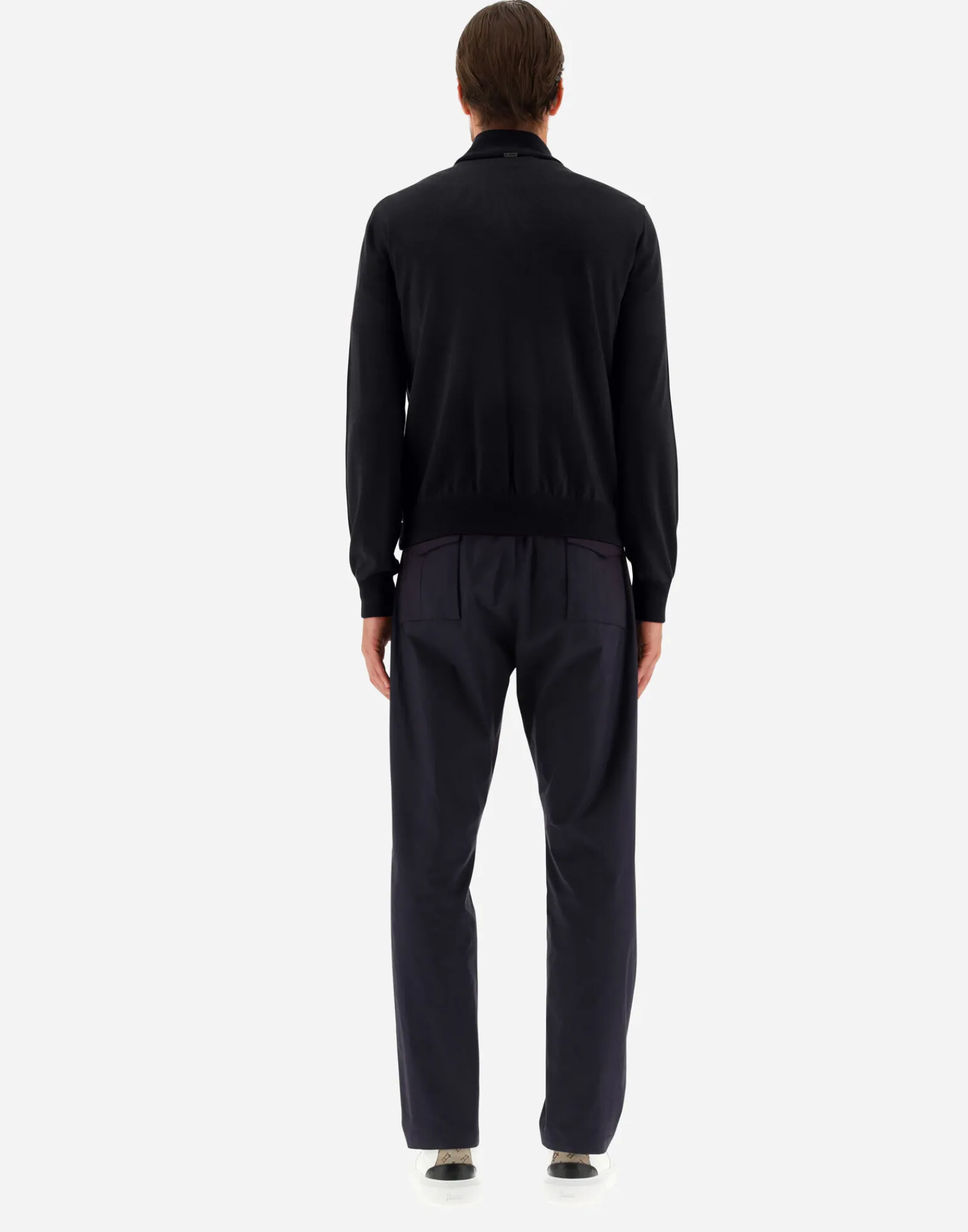 Herno Sweatshirts & Strickjacken-Cardigan In Seide, Wolle & Nuage