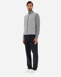 Herno Sweatshirts & Strickjacken-Cardigan In Seide, Wolle & Nuage