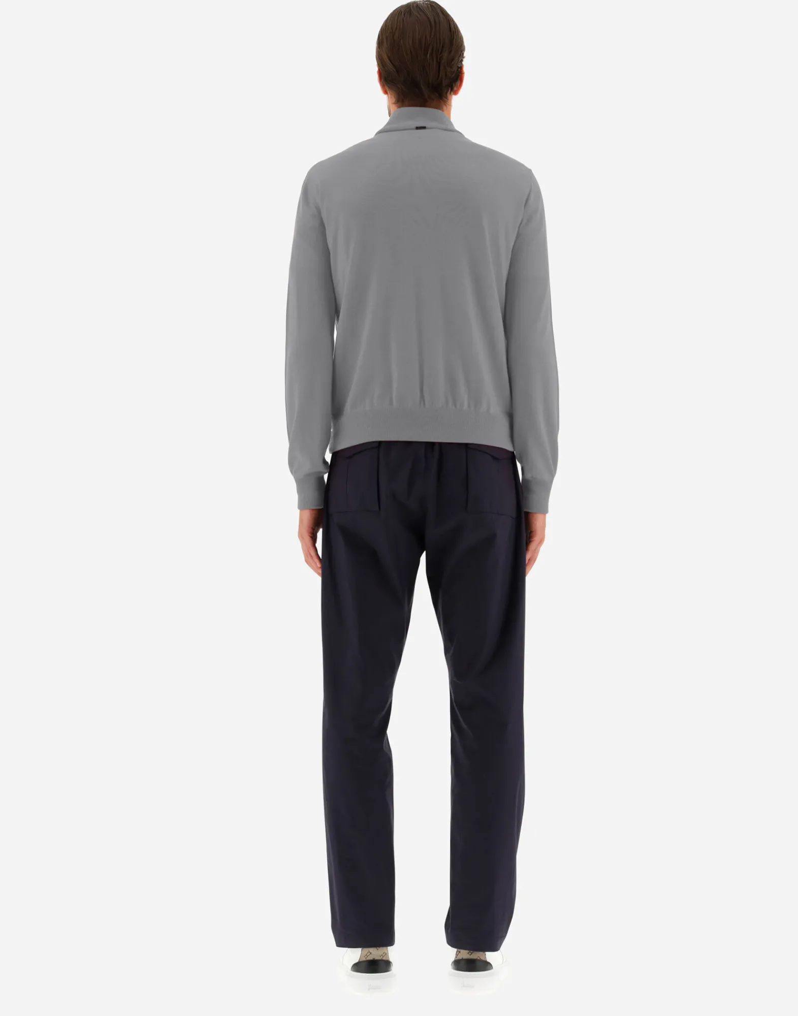 Herno Sweatshirts & Strickjacken-Cardigan In Seide, Wolle & Nuage