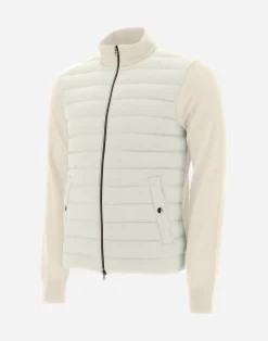 Herno Sweatshirts & Strickjacken-Cardigan In Seide, Wolle & Nuage