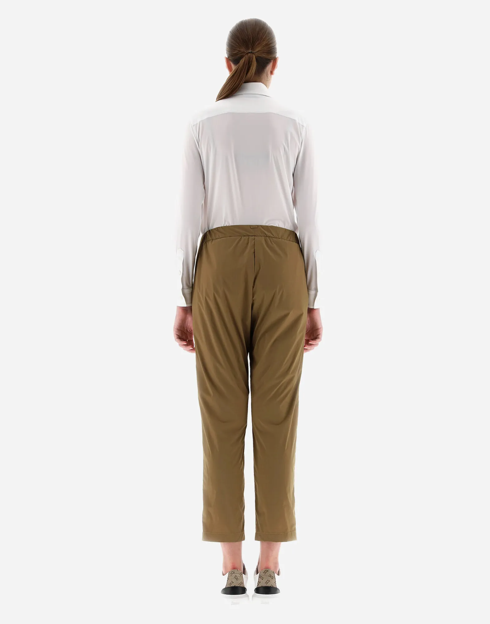 Herno Hose-Damenhose Aus Light Nylon Stretch