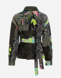 Herno Parka & Jacken-Feldjacke Aus Safari Patch