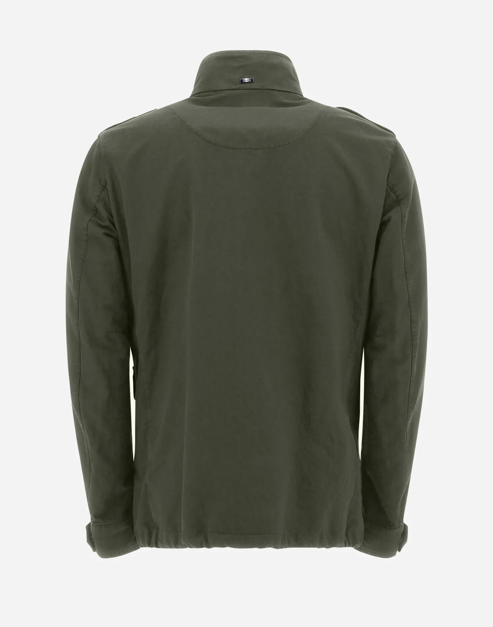 Herno Feldjacke-Feldjacke Aus Stuckgefarbtem Leinen & Baumwolle