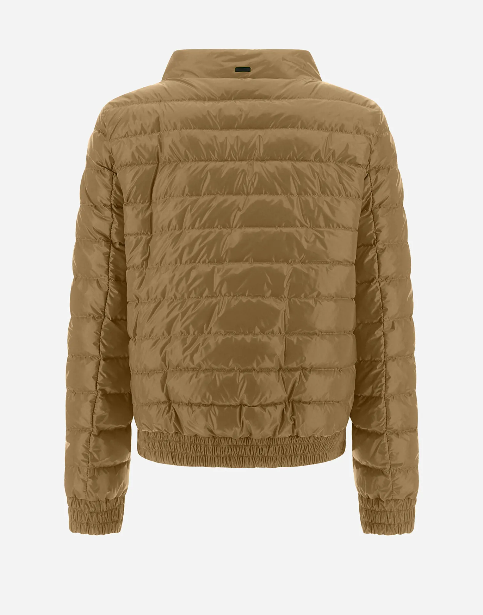 Herno Kurze Daunenjacken-Gesteppte Bomberjacke Aus Gloss