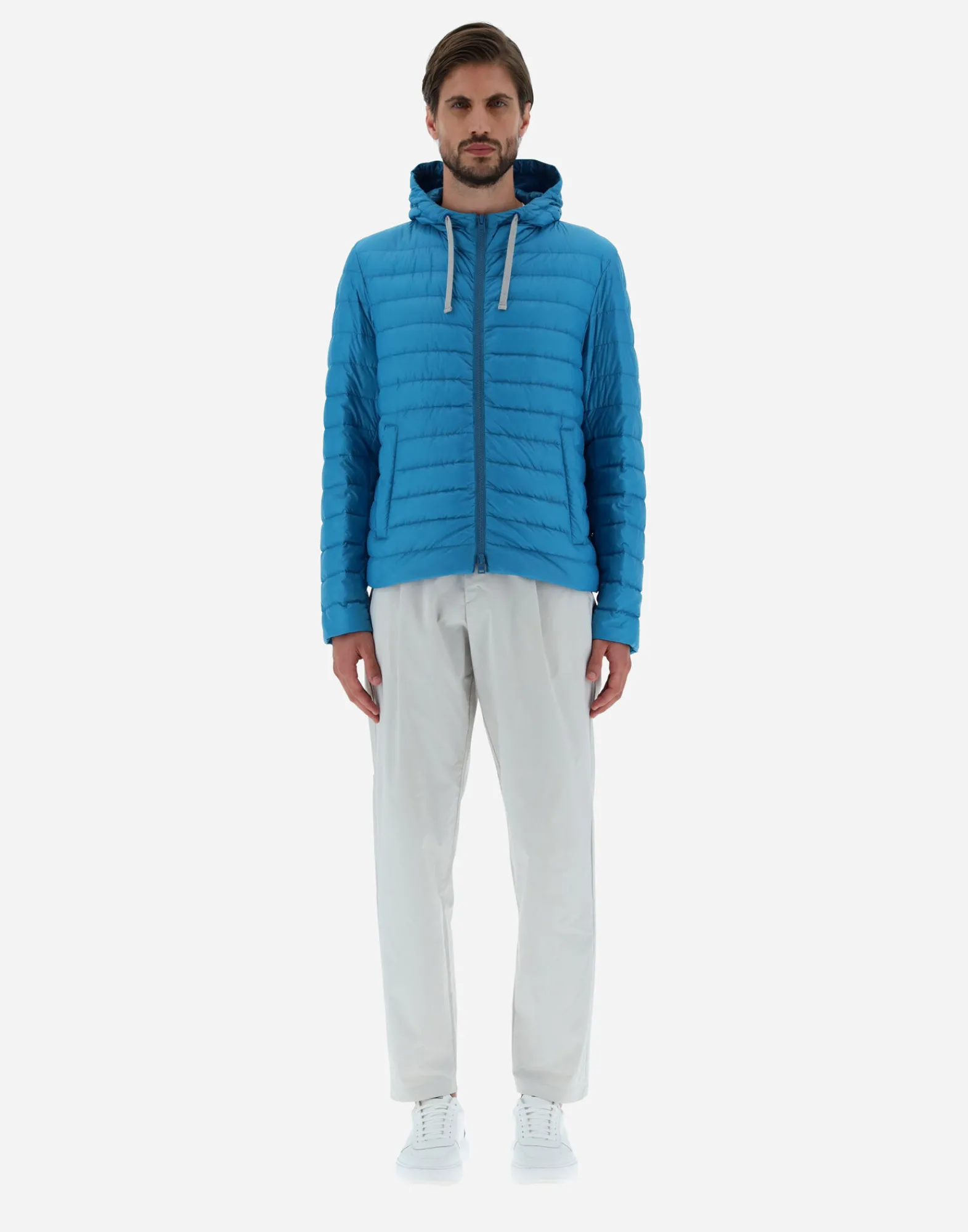 Herno Kurze Daunenjacken-Globe Bomberjacke Aus Fast5Degradable