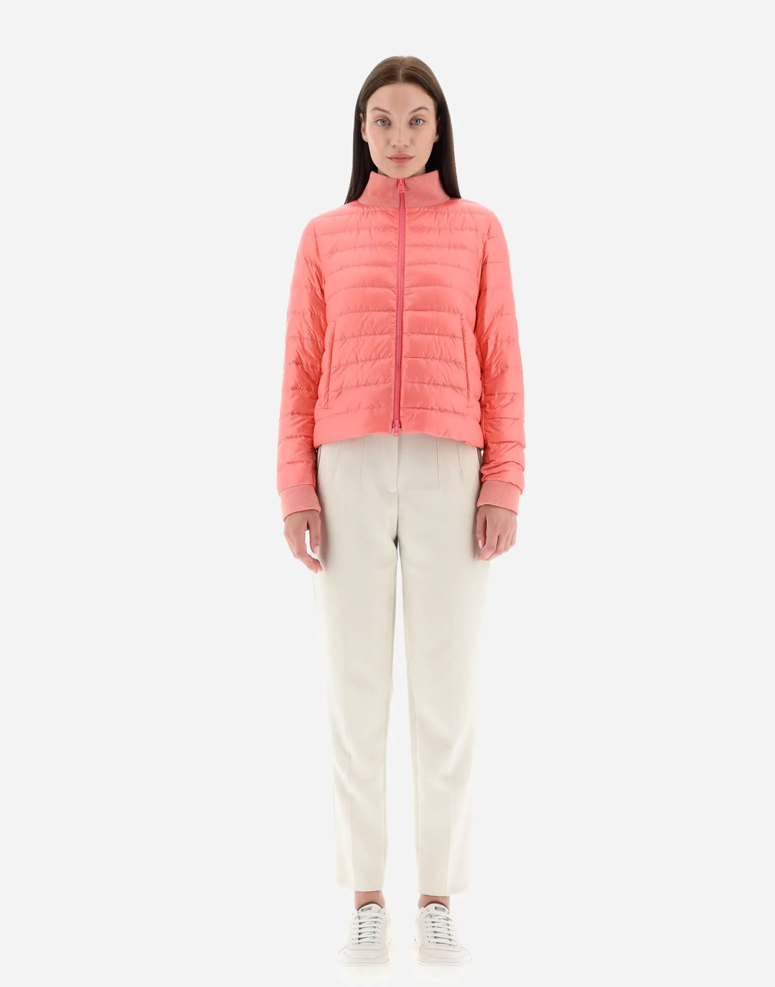 Herno Kurze Daunenjacken-Globe Bomberjacke Aus Fast5Degradable