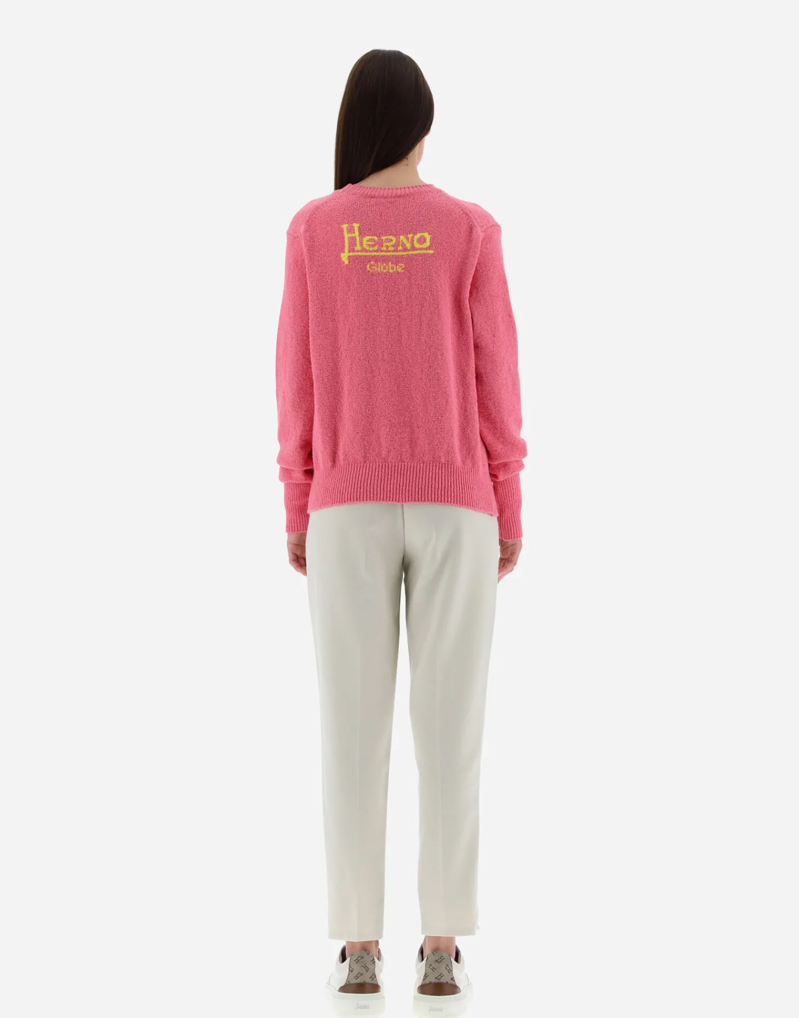 Herno Pullover & Strickjacken-Globe Pullover Aus Bio-Baumwoll-Boucle