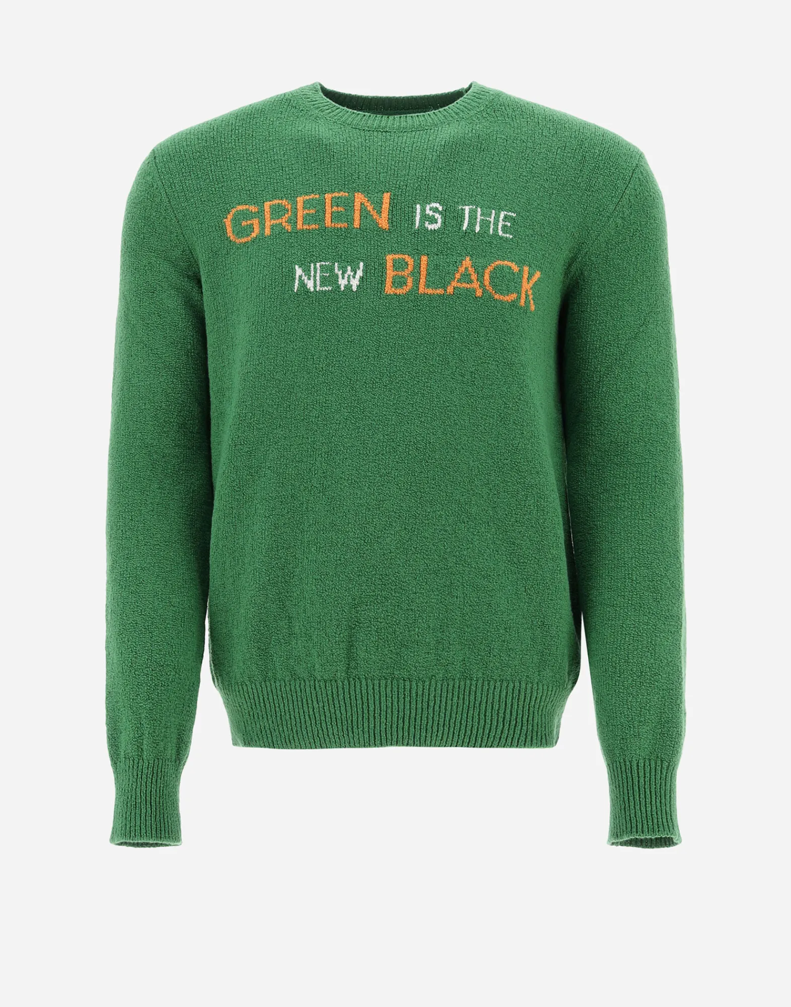 Herno Sweatshirts & Strickjacken-Globe Pullover Aus Bio-Baumwoll-Boucle