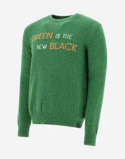 Herno Sweatshirts & Strickjacken-Globe Pullover Aus Bio-Baumwoll-Boucle
