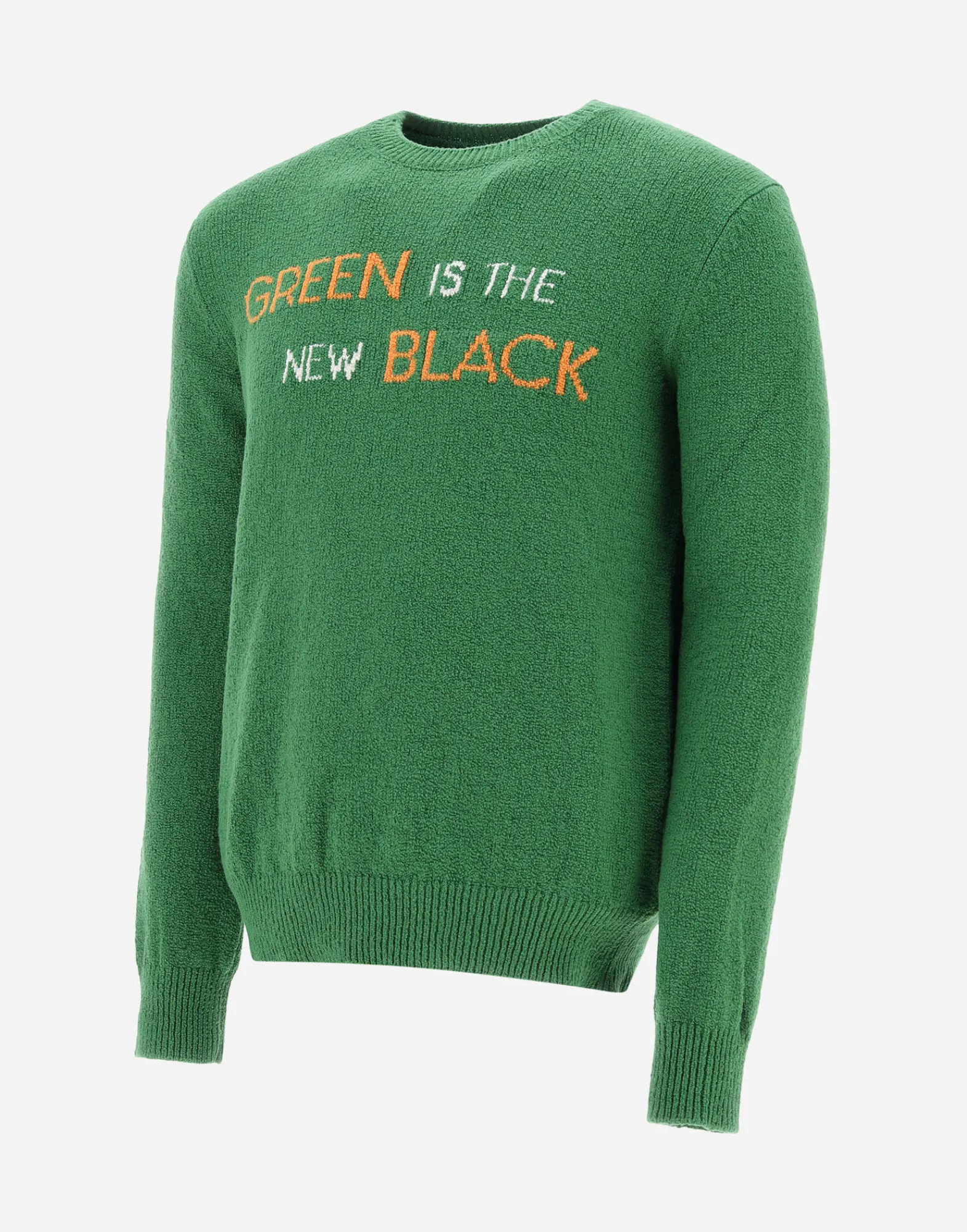 Herno Sweatshirts & Strickjacken-Globe Pullover Aus Bio-Baumwoll-Boucle