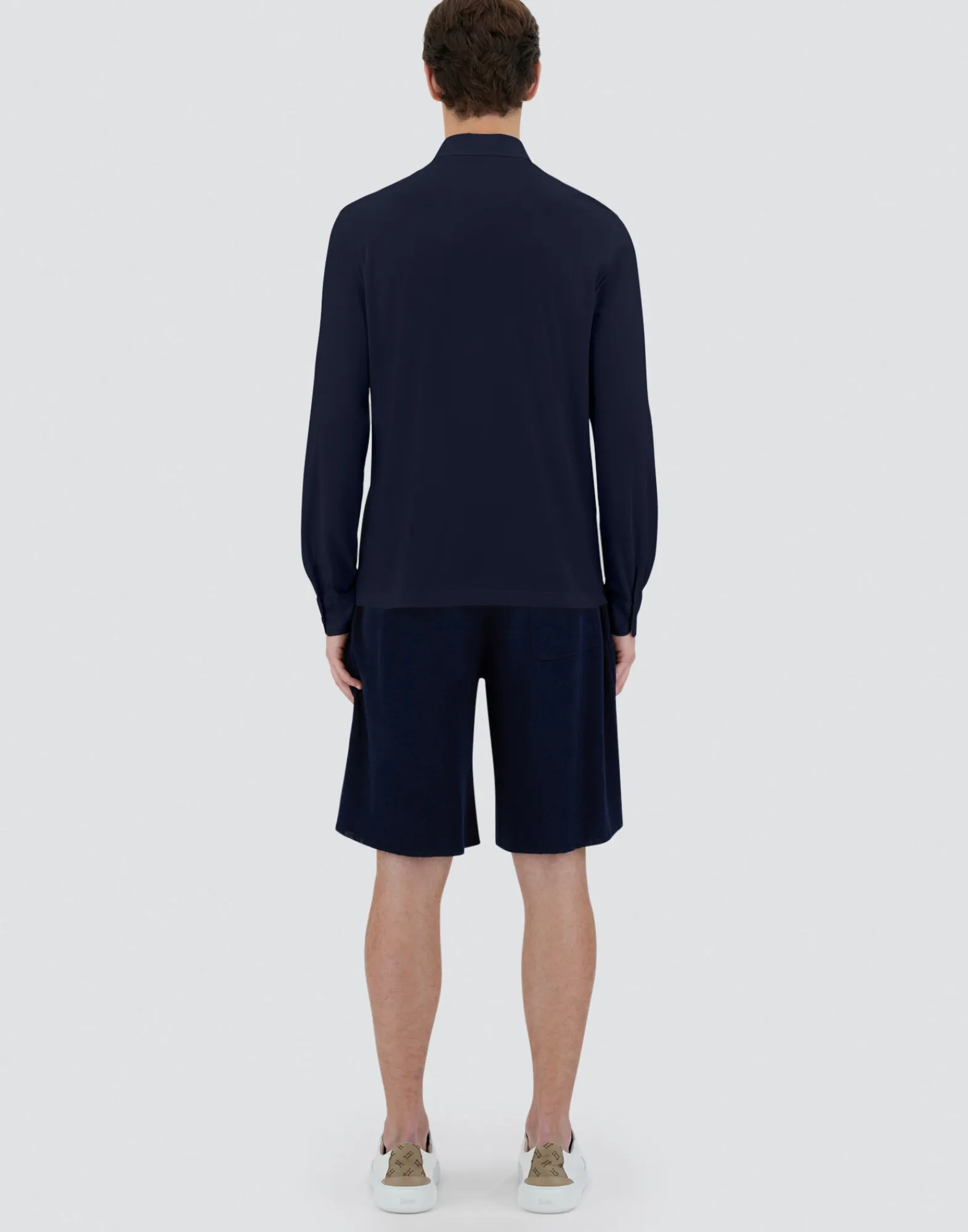 Herno Hemden-Hemd Aus Crepe-Jersey
