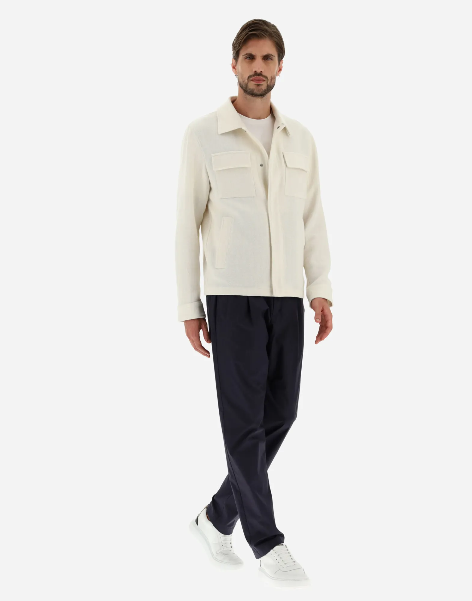 Herno Hemden-Hemd Aus Leisure Cotton