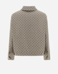 Herno Hemden-Hemd Aus Monogram