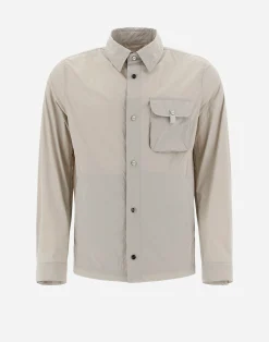 Herno Hemden-Hemd Aus Ultralight Crease