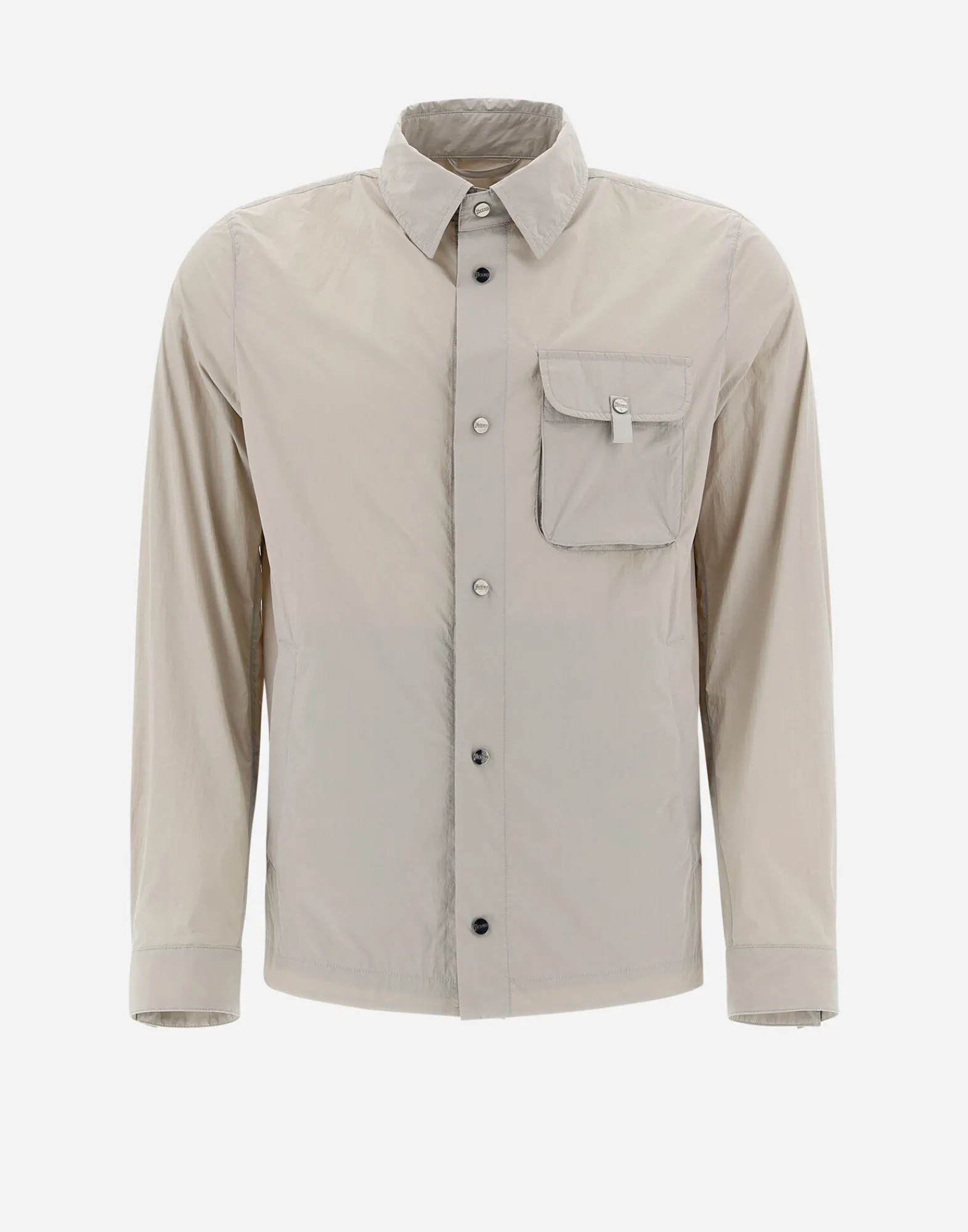 Herno Hemden-Hemd Aus Ultralight Crease
