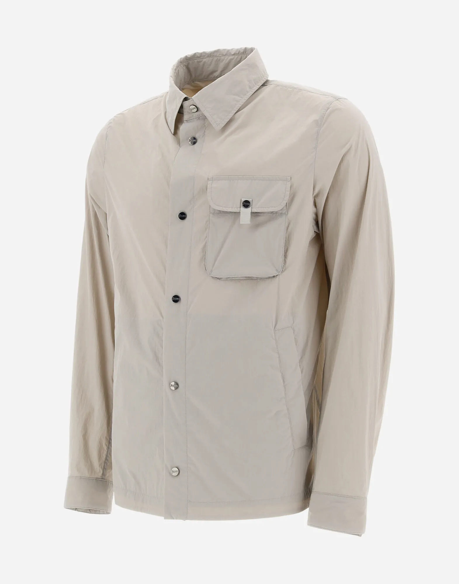 Herno Hemden-Hemd Aus Ultralight Crease