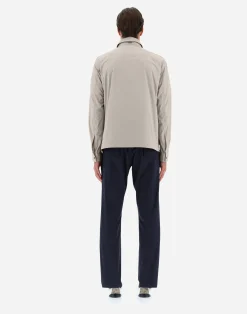Herno Hemden-Hemd Aus Ultralight Crease