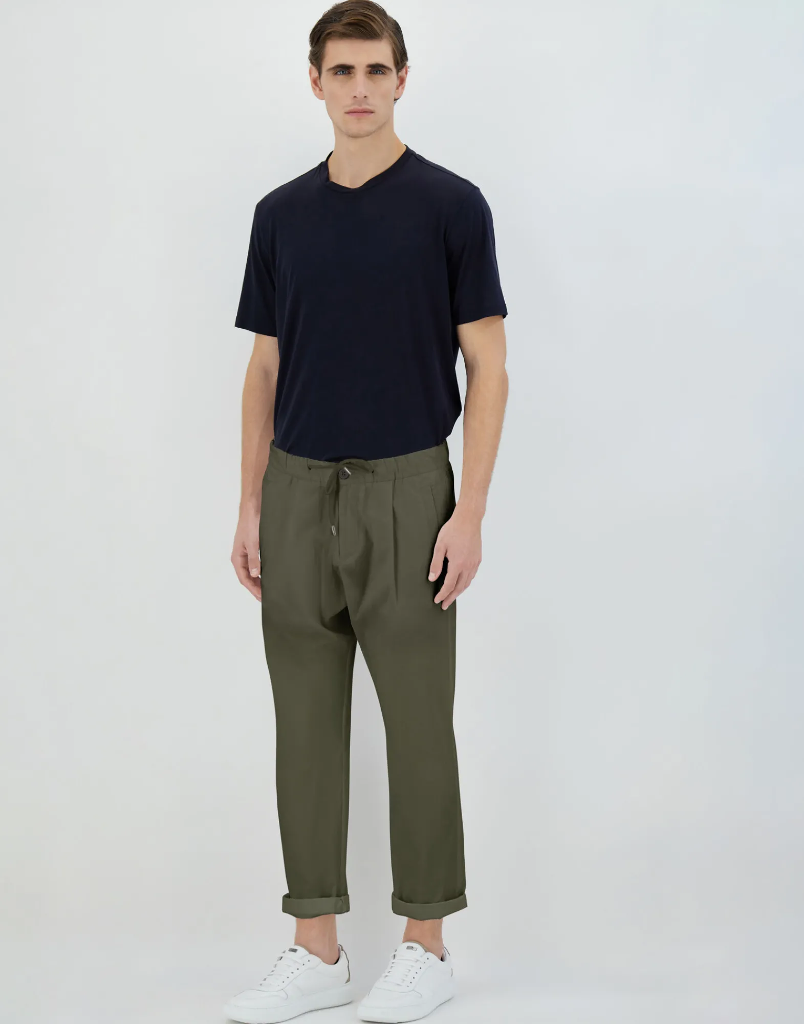 Herno Hosen-Hose Aus Light Cotton Stretch